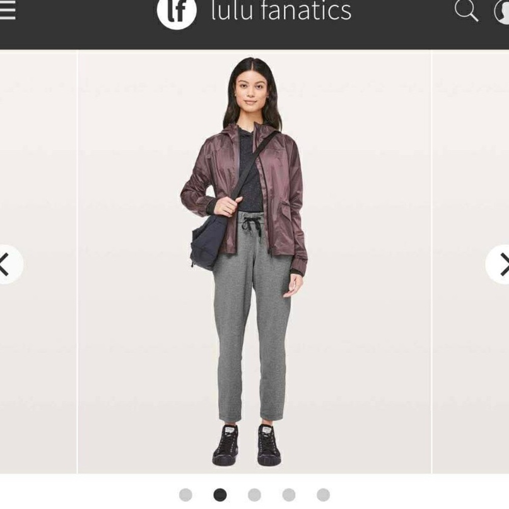 lululemon athletica Gray Jogger Leggings Size 4